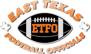 East Texas Football Officials logo